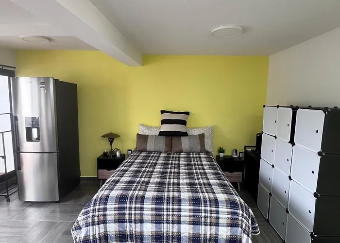 Apartment Loft Con Terraza Privada En Cdmx Mexico City