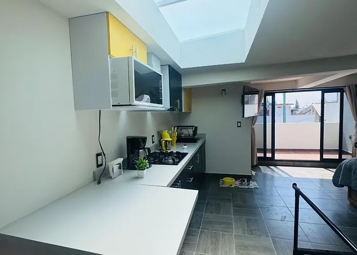 Loft Con Terraza Privada En Cdmx Apartment Mexico City