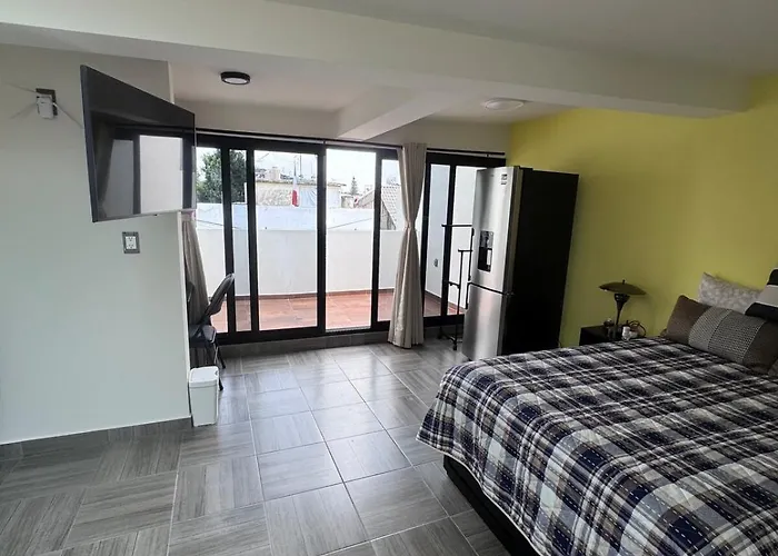 Apartment Loft Con Terraza Privada En Cdmx *